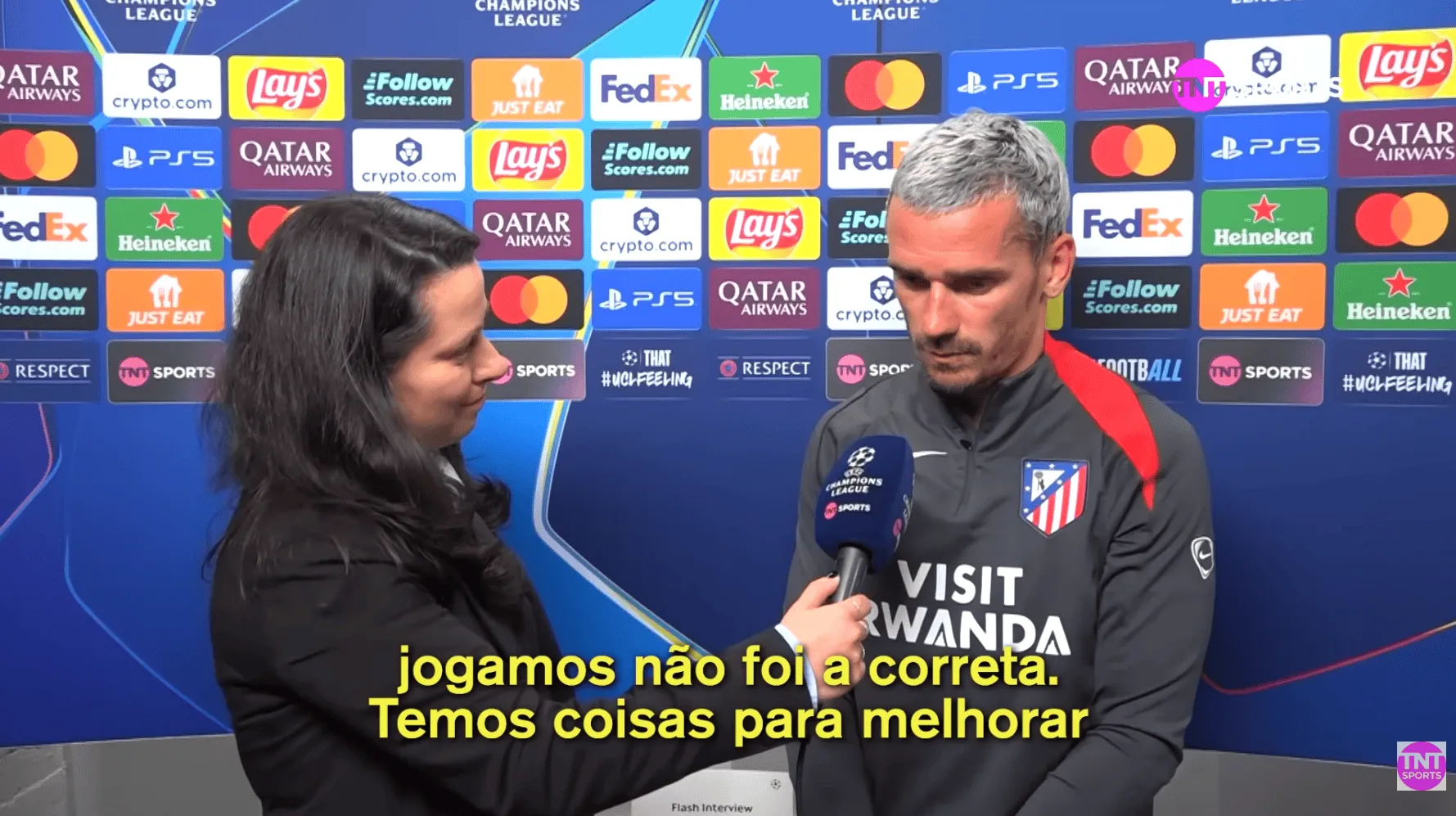 PG电子官方网站-格列兹曼：不确定那是否该判点球；我对我们比赛方式不满意